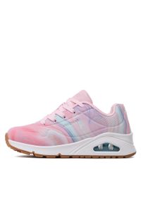 skechers - Sneakersy Skechers 310529L/PKMT Pink/Multi. Kolor: różowy. Materiał: skóra