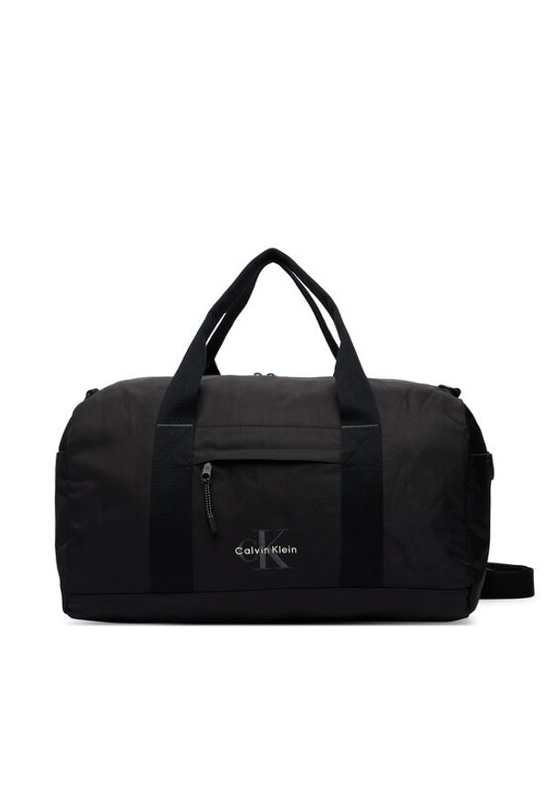 Calvin Klein Torba Bold Duffle LV04D3413G Czarny. Kolor: czarny. Materiał: materiał