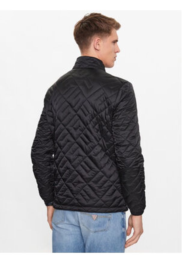 Guess Kurtka przejściowa M3YL11 WFHN2 Czarny Regular Fit. Kolor: czarny. Materiał: syntetyk