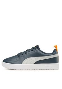 Puma Sneakersy Rickie Jr 384311 13 Granatowy. Kolor: niebieski. Materiał: skóra