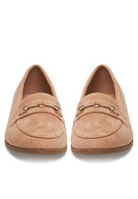 DeeZee Loafersy HXG2106-27 Beżowy. Kolor: beżowy. Materiał: materiał #3
