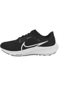 Buty do biegania damskie Nike Pegasus 40. Zapięcie: sznurówki. Kolor: biały, wielokolorowy, czarny. Materiał: materiał, syntetyk. Szerokość cholewki: normalna. Model: Nike Zoom