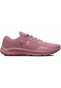 Buty do biegania damskie Under Armour Charged Pursuit 3 W. Kolor: wielokolorowy, różowy. Materiał: materiał, syntetyk. Szerokość cholewki: normalna