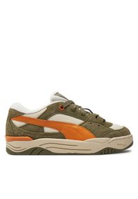 Puma Sneakersy 180 Texture 397313 02 Khaki. Kolor: brązowy. Materiał: zamsz, skóra