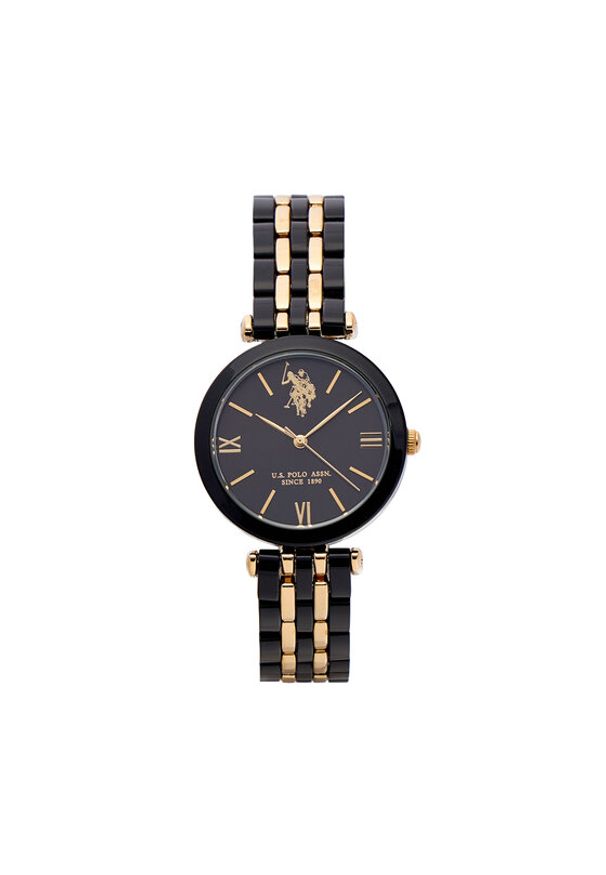 U.S. Polo Assn. Zegarek Zaira USP8378BK Czarny. Kolor: czarny