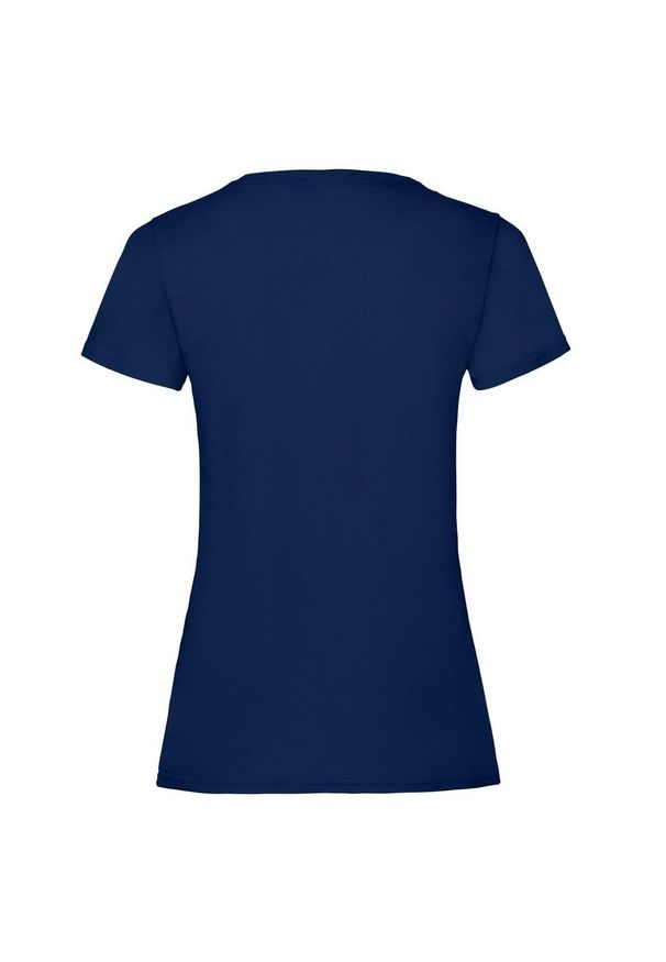 FRUIT OF THE LOOM - Koszulka Damska Valueweight. Kolor: niebieski. Sport: turystyka piesza