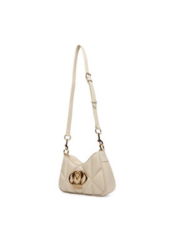 Love Moschino - LOVE MOSCHINO Torebka JC4080PP1NLC0110 Beżowy. Kolor: beżowy. Materiał: skórzane
