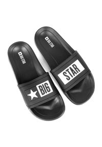 Big-Star - Klapki plażowe gumowe czarne Big Star DD274A266. Okazja: na plażę. Kolor: czarny. Materiał: guma. Styl: casual #6