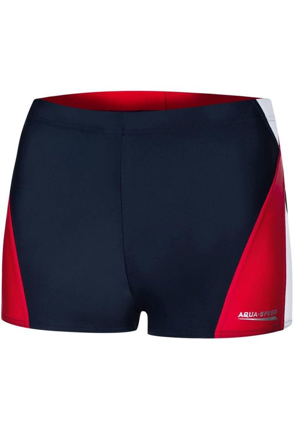 Spodenki pływackie męskie Aqua Speed Alex. Kolor: biały, czerwony, niebieski, wielokolorowy