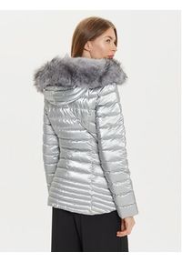 Marciano Guess Kurtka puchowa 4BGL01 7176A Srebrny Regular Fit. Kolor: srebrny. Materiał: syntetyk #6