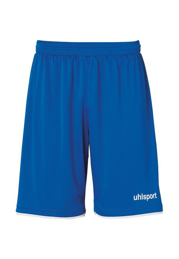 UHLSPORT - Szorty Uhlsport Club. Kolor: niebieski, biały, wielokolorowy. Materiał: poliester. Sport: fitness, piłka nożna