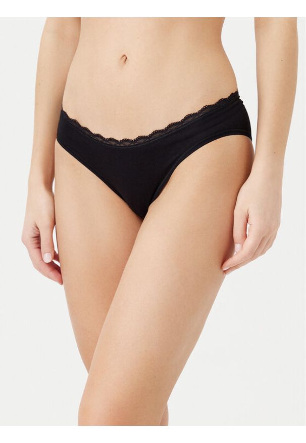 Triumph Komplet fig Feel Of Cotton 10225045 Czarny. Kolor: czarny. Materiał: bawełna