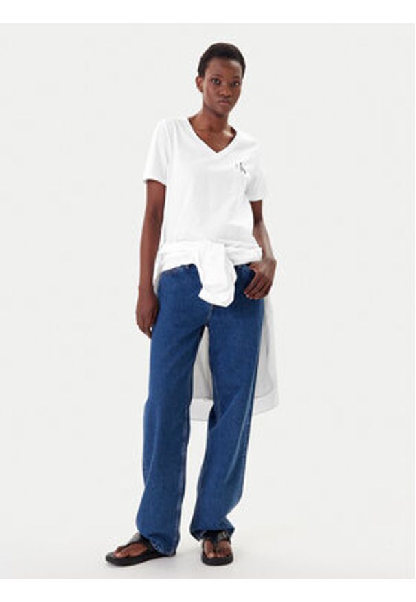 Calvin Klein Jeans Komplet 2 t-shirtów LV047C906G Kolorowy Regular Fit. Materiał: bawełna. Wzór: kolorowy