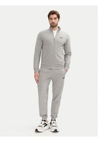 EA7 Emporio Armani Spodnie dresowe 8NPP66 PJVRZ 3905 Szary Slim Fit. Kolor: szary. Materiał: bawełna #5