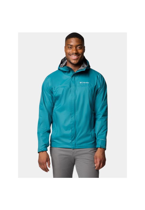 columbia - Płaszcz przeciwdeszczowy męski Columbia Watertight II. Kolor: niebieski