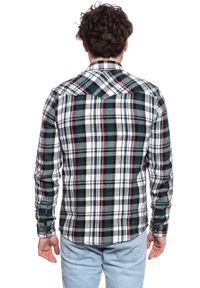 Wrangler - WRANGLER LS WESTERN SHIRT MĘSKA KOSZULA W KRATĘ DŁUGI RĘKAW PINE W5A07BG01 112129929. Długość rękawa: długi rękaw. Długość: długie #8
