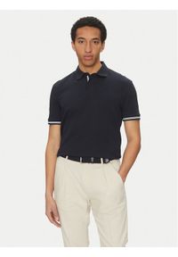 JOOP! Jeans Polo 15 JJJ-17Amare 30046012 Granatowy Modern Fit. Typ kołnierza: polo. Kolor: niebieski. Materiał: bawełna #1