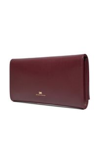 Elisabetta Franchi Torebka BS-76N-47E2-V450 Bordowy. Kolor: czerwony. Materiał: skórzane #5