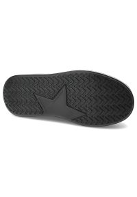 Czarne Sneakersy Filippo Modne Obuwie Damskie. Okazja: na co dzień. Kolor: czarny. Materiał: skóra. Szerokość cholewki: normalna. Wzór: jednolity. Sport: turystyka piesza #3