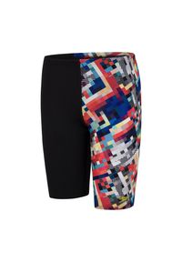 Jammery pływackie dziecięce Speedo Allover Digital Jammer. Kolor: czarny