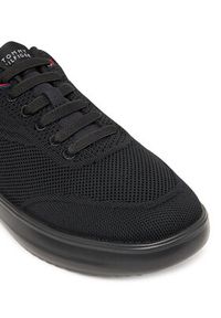 TOMMY HILFIGER - Tommy Hilfiger Sneakersy Th Modern Lightcup Knit FM0FM05886 Czarny. Kolor: czarny. Materiał: materiał #4