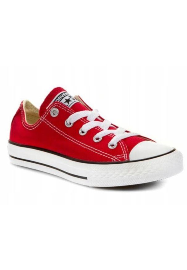 Converse - Buty na co dzień trampki dziecięce CONVERSE ALL STAR CLASSIC niskie. Okazja: na co dzień. Kolor: czerwony. Materiał: materiał. Model: Converse All Star