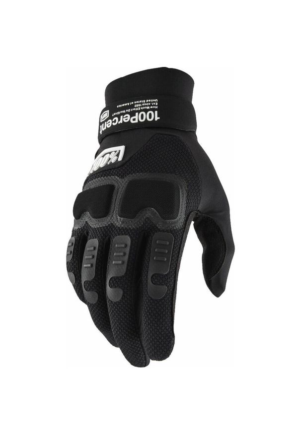 Rękawiczki rowerowe długie 100% Langdale Gloves. Kolor: czarny
