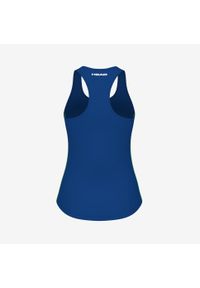 Head - Koszulka bez rękawów damska SPIRIT Tank Top. Kolor: niebieski. Długość rękawa: bez rękawów