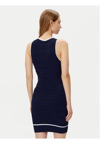 Guess Sukienka codzienna 5RGK99 5640Z Granatowy Regular Fit. Okazja: na co dzień. Kolor: niebieski. Materiał: wiskoza. Typ sukienki: proste. Styl: casual #4