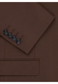 Pako Lorente - PAKO LORENTE – Marynarka garniturowa w kolorze brązowym. Kolor: brązowy. Materiał: poliester, elastan, wiskoza. Wzór: gładki #8