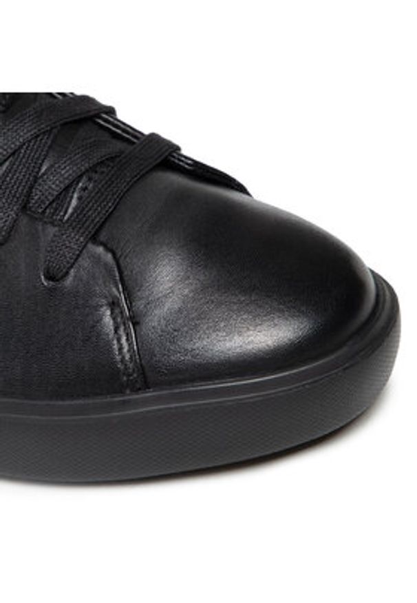Clarks Sneakersy Un Costa Lace 261449047 Czarny. Kolor: czarny. Materiał: skóra