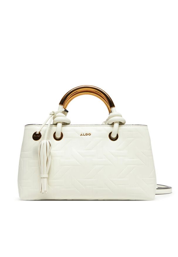 Aldo Torebka Yerin 13989522 Écru. Materiał: skórzane