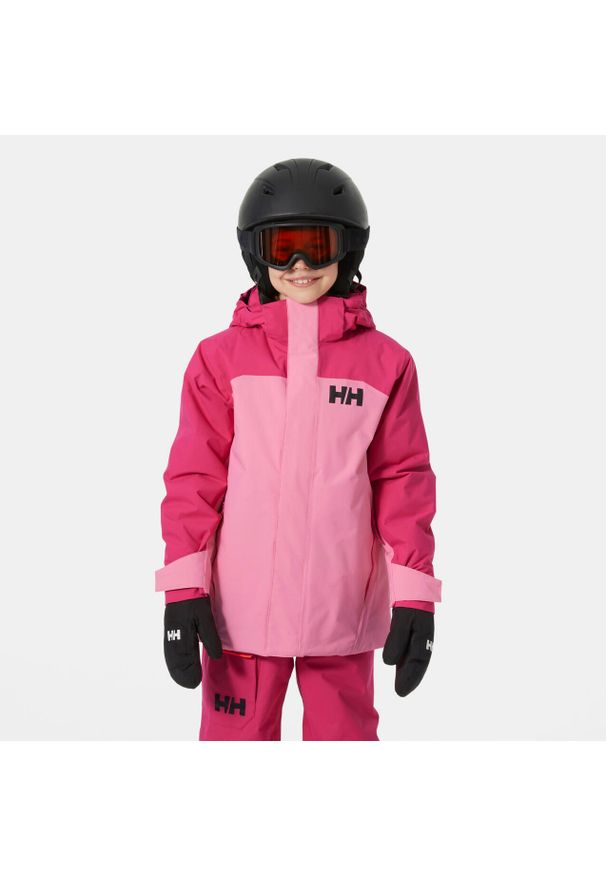 Dziecięca kurtka narciarska Helly Hansen Jewel. Kolor: różowy. Sezon: zima. Sport: narciarstwo