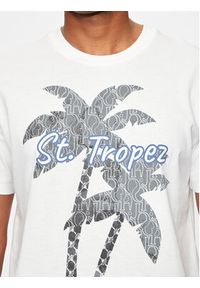 JOOP! T-Shirt 34Bardo 30041249 Beżowy Modern Fit. Kolor: beżowy. Materiał: bawełna #7