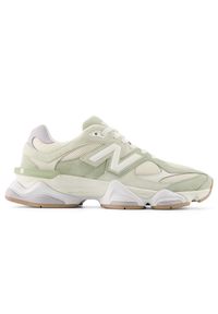 Buty unisex New Balance U9060AUC – zielone. Kolor: zielony. Materiał: guma, materiał, syntetyk, skóra. Szerokość cholewki: normalna. Sport: turystyka piesza