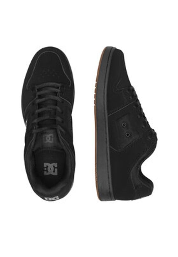 DC Sneakersy MANTECA 4 ADYS100765-KKG Czarny. Kolor: czarny. Materiał: skóra