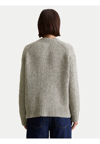 Marc O'Polo Kardigan 5000006923 Szary Relaxed Fit. Typ kołnierza: polo. Kolor: szary. Materiał: wełna #5