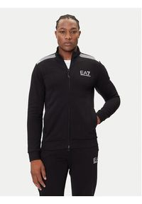EA7 Emporio Armani Dres 7M000966 AF10377 UC001 Czarny Slim Fit. Kolor: czarny. Materiał: bawełna