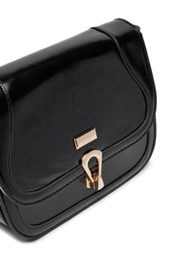 Monnari Torebka TORIMP0-24W-BAG1590-K020D000-R00 Czarny. Kolor: czarny. Materiał: skórzane