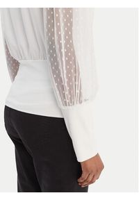 Morgan Bluzka 251-TAGADO Biały Regular Fit. Kolor: biały. Materiał: syntetyk #5
