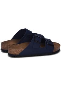 Klapki turystyczne uniseks Birkenstock Arizona 751. Kolor: niebieski, wielokolorowy. Materiał: syntetyk, materiał, skóra. Styl: sportowy