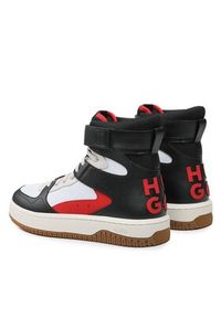 Hugo Sneakersy 50498483 Kolorowy. Materiał: skóra. Wzór: kolorowy