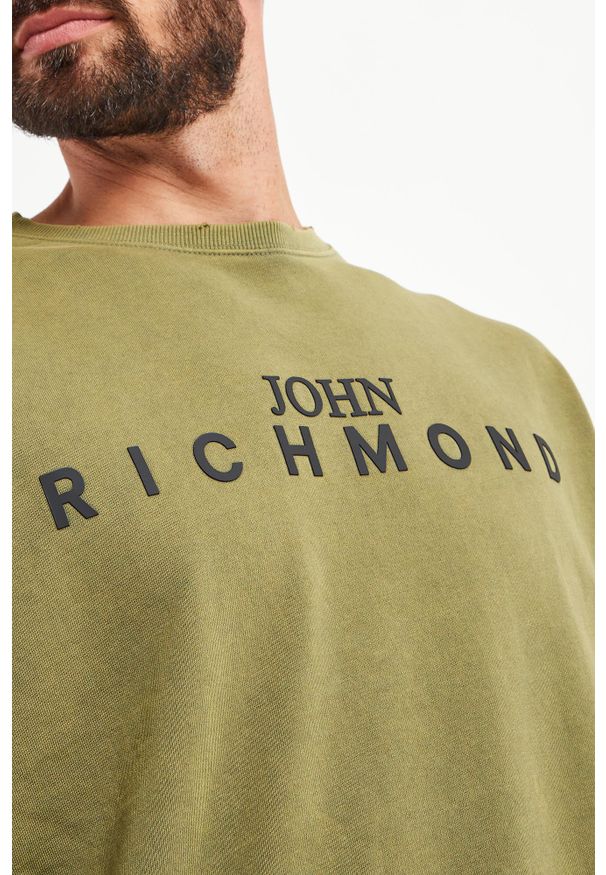 John Richmond - Bluza Cetona JOHN RICHMOND. Wzór: nadruk. Styl: elegancki