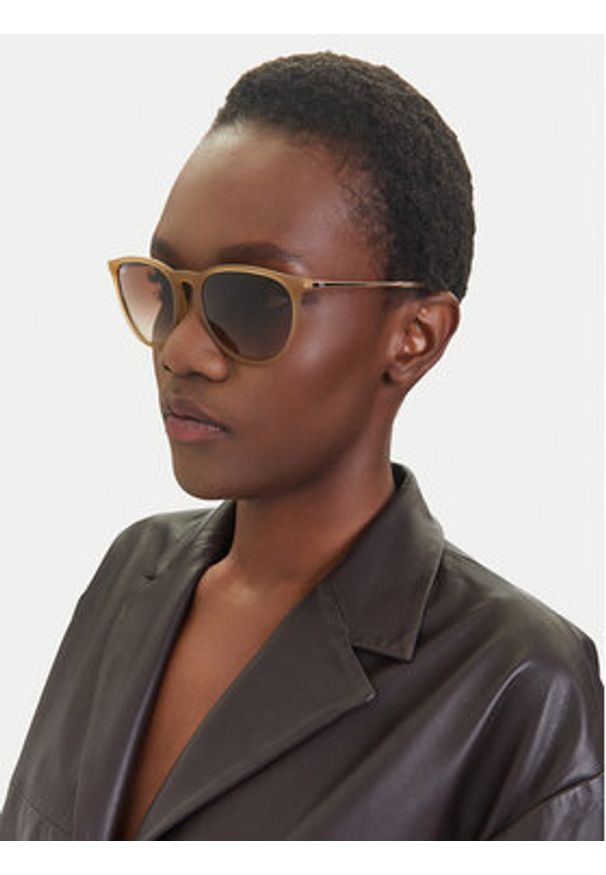 Ray-Ban Okulary przeciwsłoneczne 0RB4171 681413 Beżowy. Kolor: beżowy