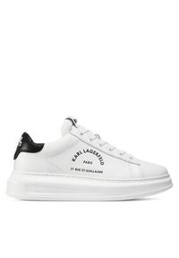 Karl Lagerfeld - KARL LAGERFELD Sneakersy KL52538 Biały. Kolor: biały. Materiał: skóra #6