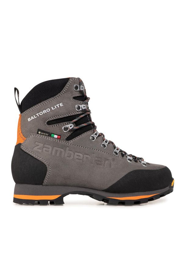 Zamberlan Trekkingi 1110 Baltoro Lite Gtx GORE-TEX Szary. Kolor: szary. Materiał: zamsz, skóra. Technologia: Gore-Tex. Sport: turystyka piesza