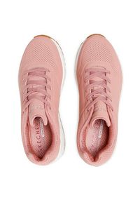 skechers - Skechers Sneakersy Uno Stand On Air 73690/ROS Różowy. Kolor: różowy. Materiał: skóra
