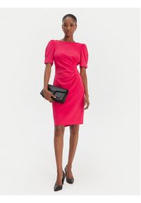 DKNY Sukienka koktajlowa DD6A1666 Czerwony Slim Fit. Kolor: czerwony. Materiał: syntetyk. Styl: wizytowy #3