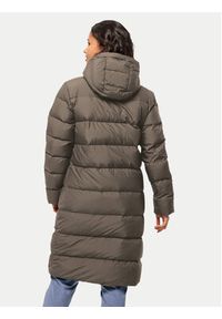 Jack Wolfskin Płaszcz zimowy Frozen Palace Coat 1204133 Brązowy Regular Fit. Kolor: brązowy. Materiał: syntetyk. Sezon: zima #5