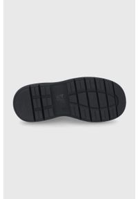 Answear Lab - Workery. Nosek buta: okrągły. Zapięcie: sznurówki. Kolor: czarny. Materiał: guma. Obcas: na platformie. Styl: wakacyjny #3